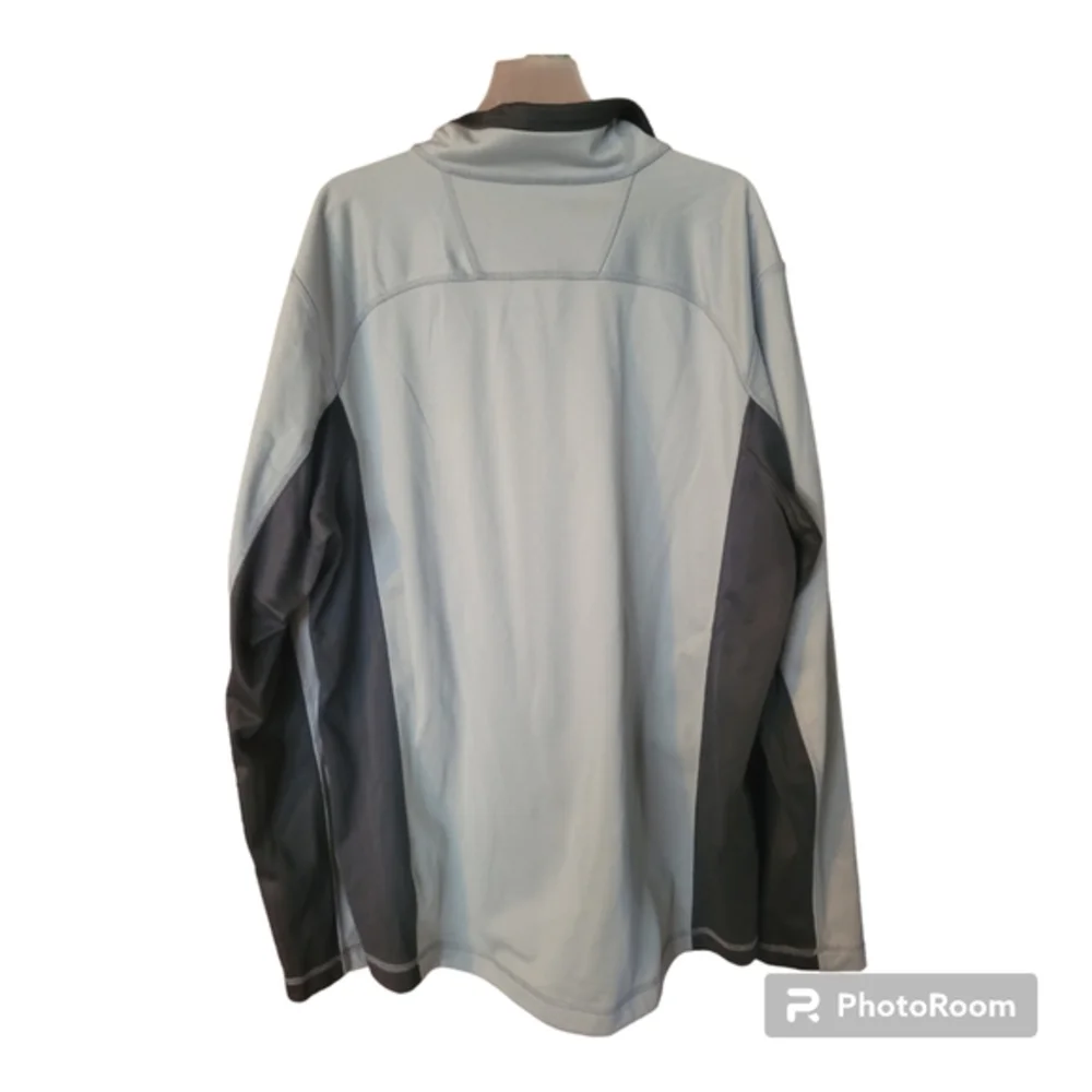 North face Zip Jacket Pullover Shirt‎  Base layer lined. Mens Large